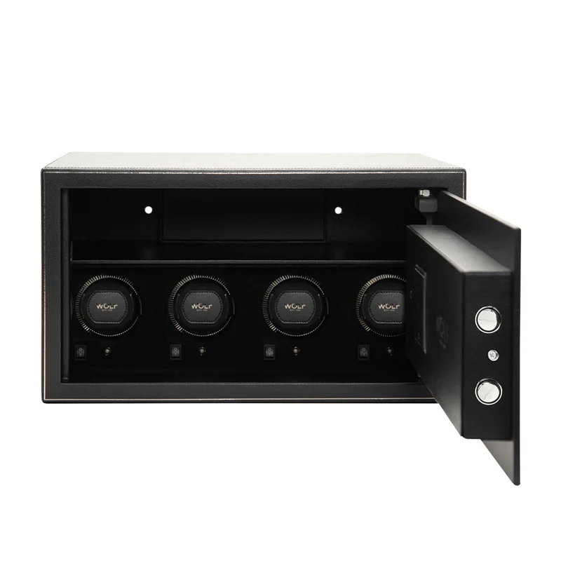 The Den 4 Piece Safe - Black