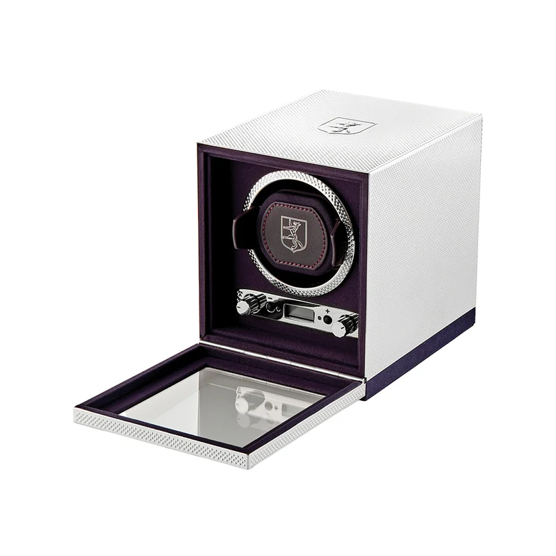 Single Watch Winder - Silver