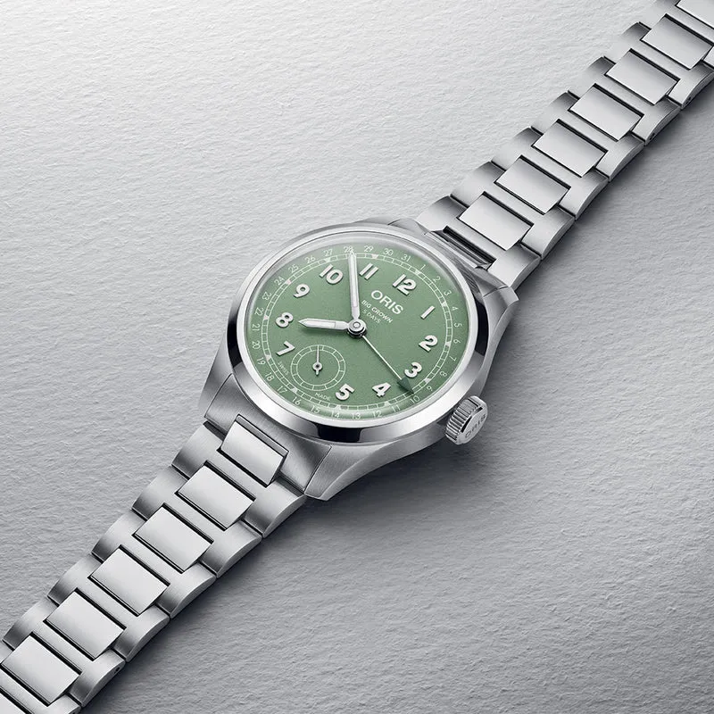 Big Crown Pointer Date Caliber 403 40mm - Green on Bracelet
