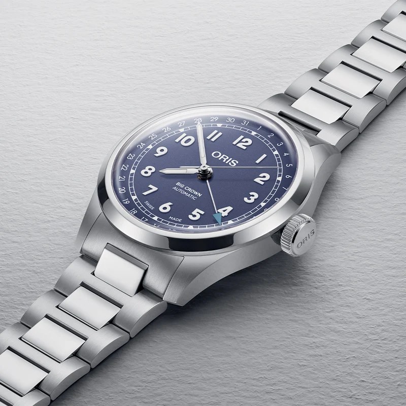 Big Crown Pointer Date 40mm - Purple on Bracelet
