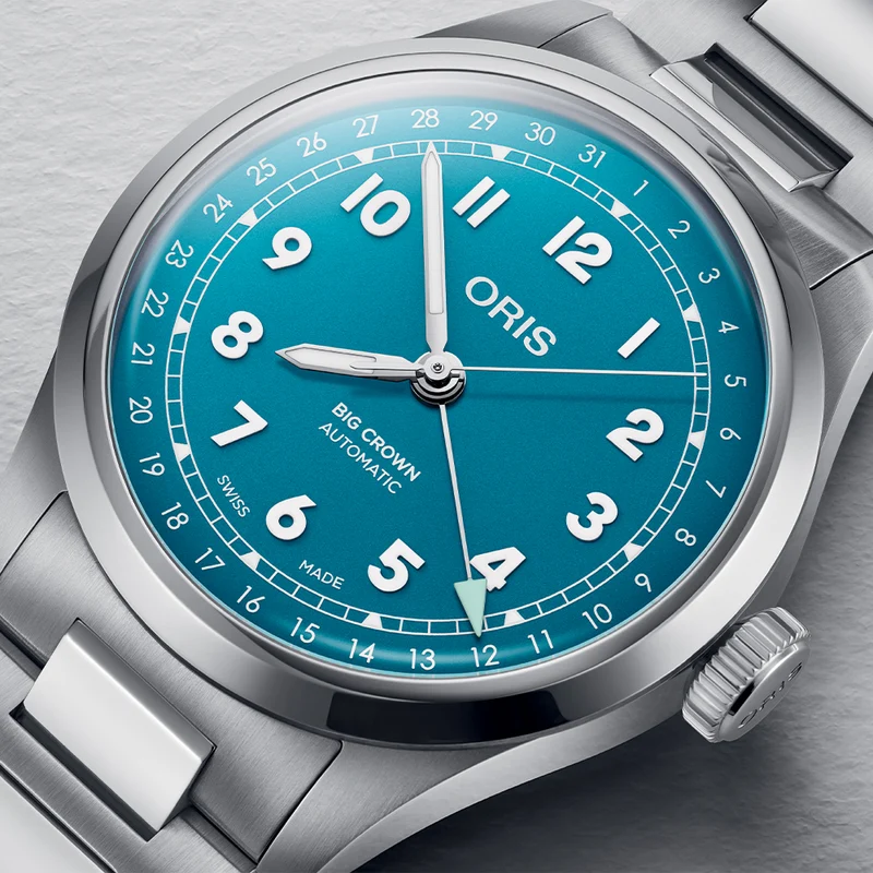 Big Crown Pointer Date 40mm - Blue on Bracelet