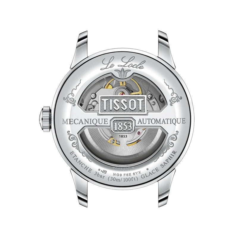 Le Locle Powermatic 80 39.3mm - Silver and Gold Bezel on Bracelet