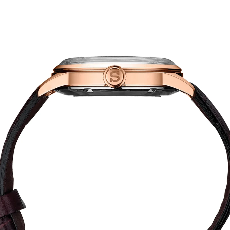 SRPB46 Presage Cocktail Time 40.5mm - Burgundy on Leather Strap