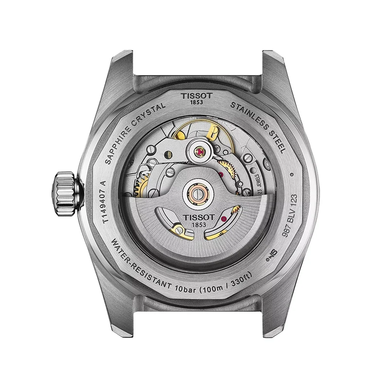PR516 Powermatic 80 38mm - Blue on Leather Strap
