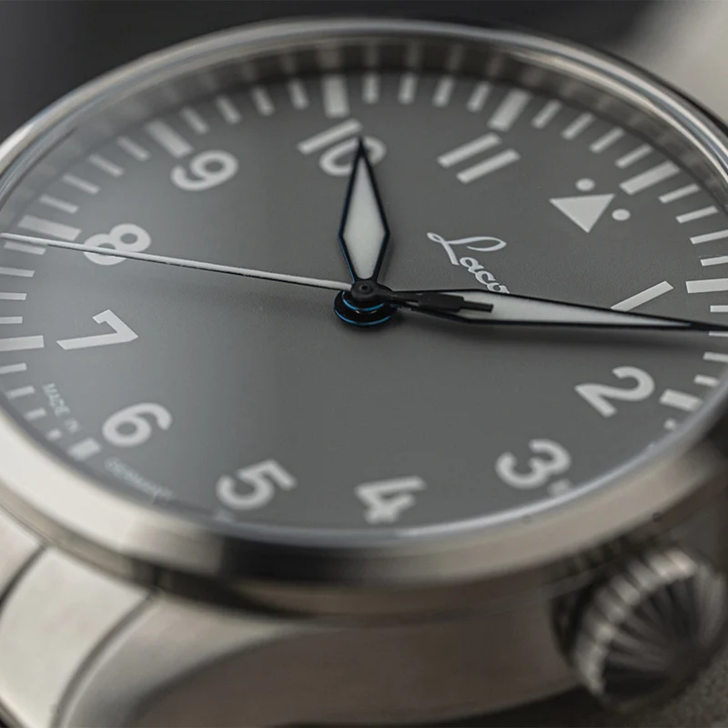 Pilot Watch Basic Augsburg MB Automatic 42mm - Grey on Bracelet