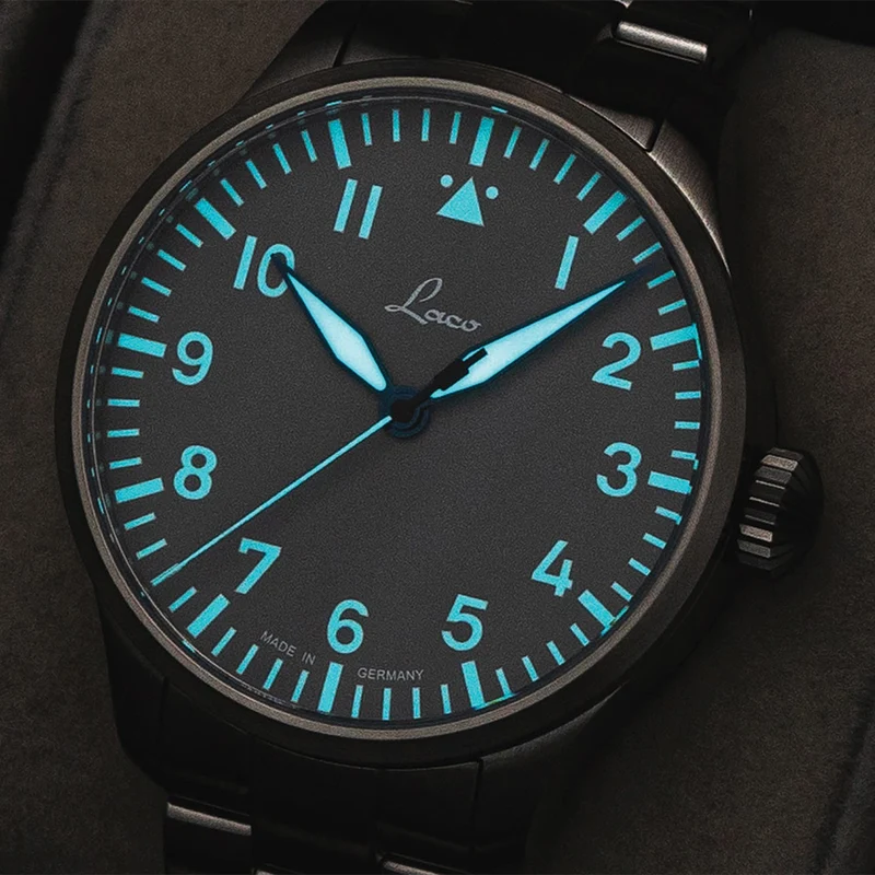 Pilot Watch Basic Augsburg MB Automatic 42mm - Grey on Bracelet