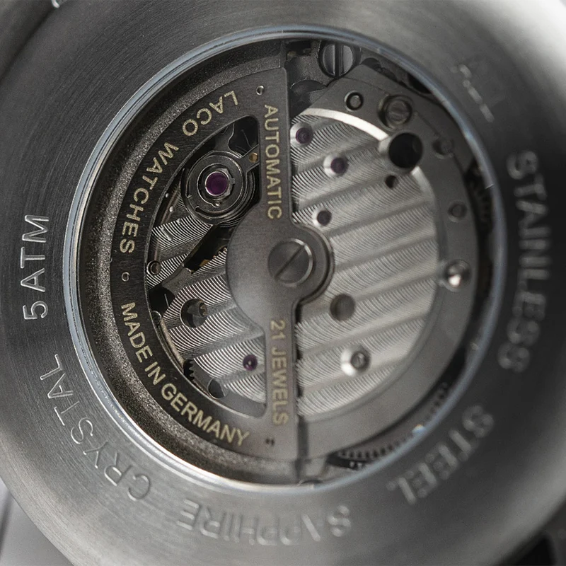 Pilot Watch Basic Augsburg MB Automatic 42mm - Grey on Bracelet