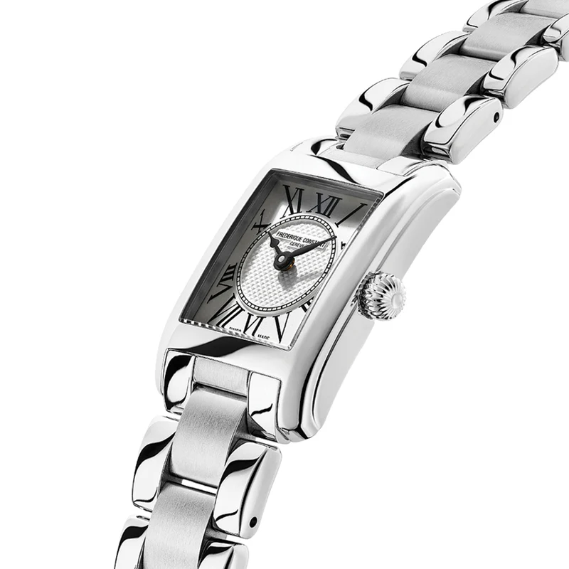 Classics Carrée Ladies 23mm - Silver on Bracelet