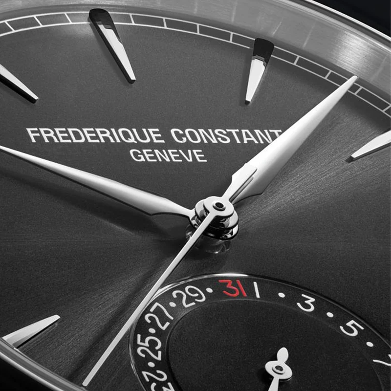 Manufacture Classic Date Automatic 40mm - Black on Leather Strap