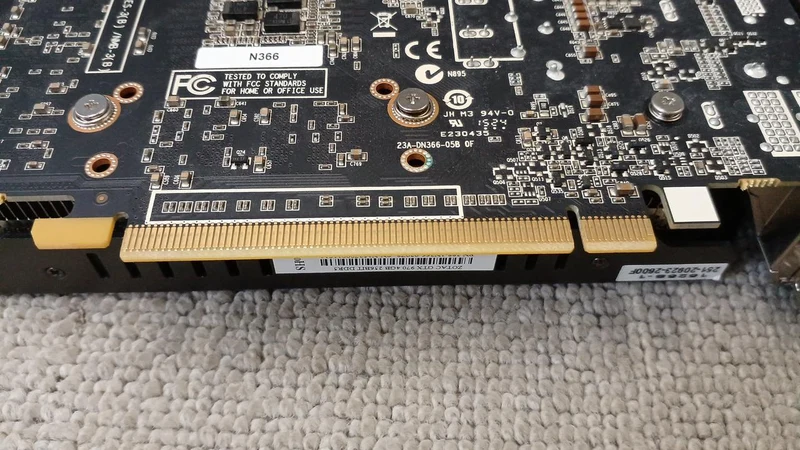 ZOTAC-Grafikkarte: GTX 970 4 GB