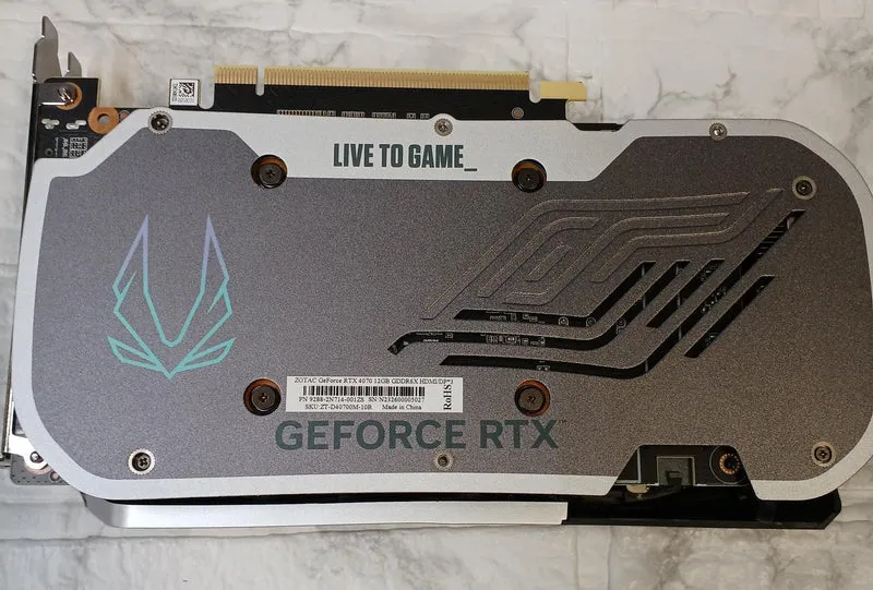 ZOTAC Grafikkarte ZT-D40700M-10B