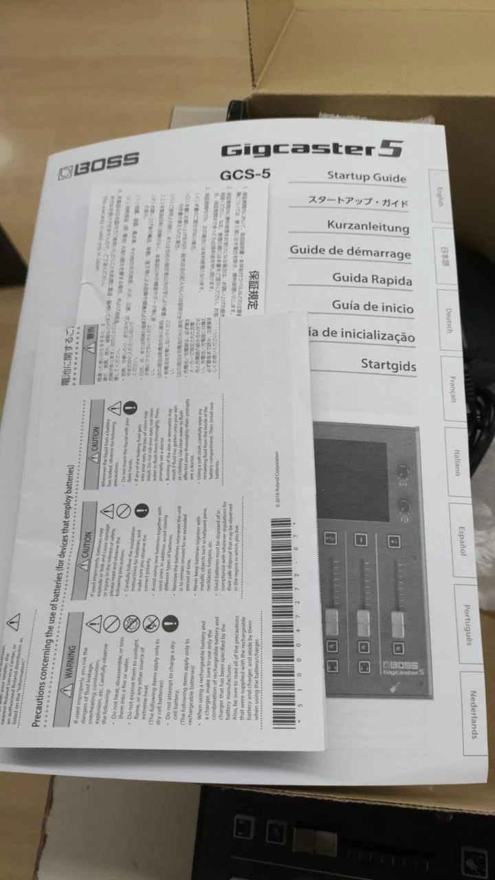 BOSS Streaming Mixer GCS-5