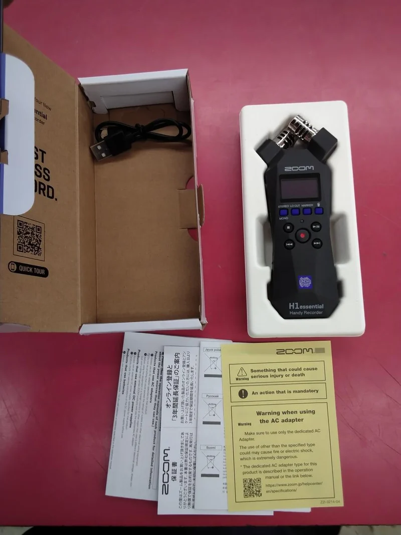 ZOOM Recorder H1 ESSENTIAL