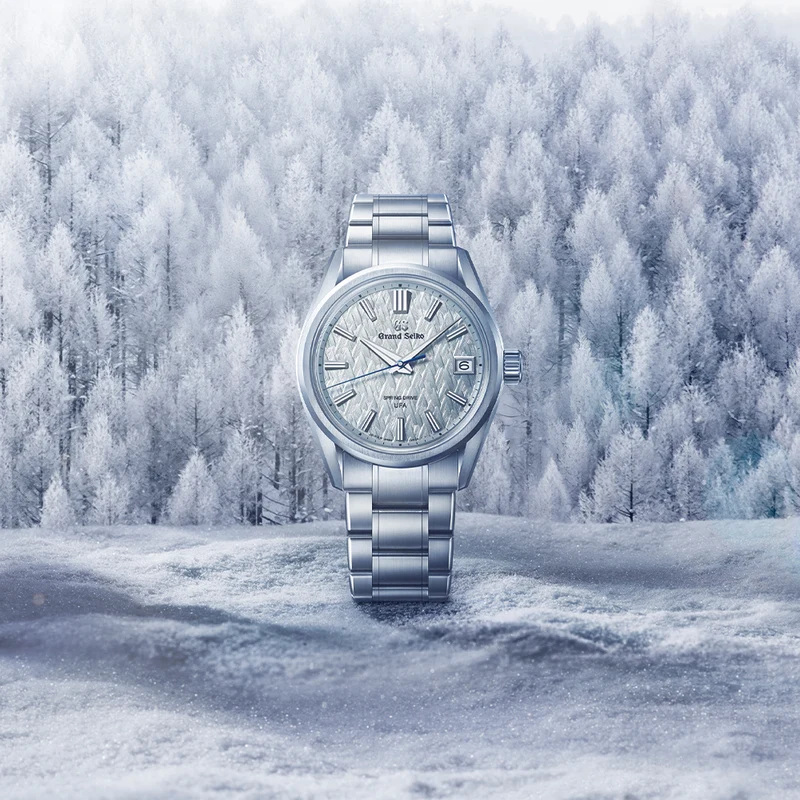 SLGB003 Evolution 9 Spring Drive UFA HI-Ti 37mm - Blue on Bracelet