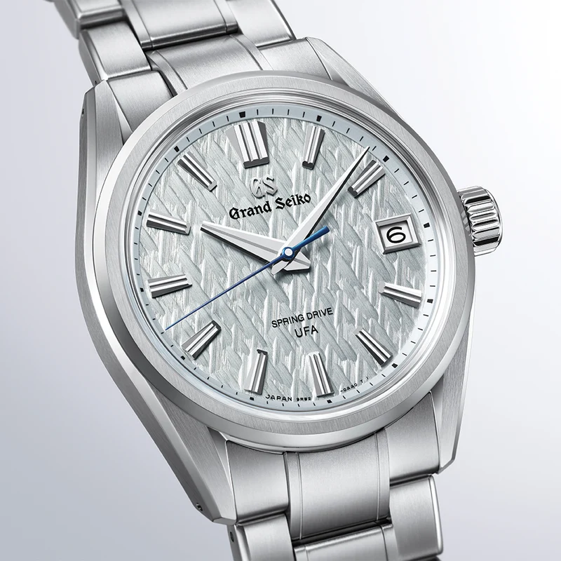 SLGB003 Evolution 9 Spring Drive UFA HI-Ti 37mm - Blue on Bracelet
