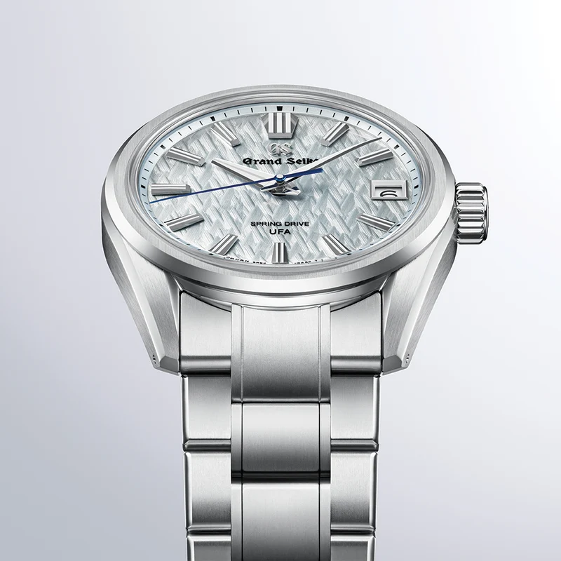 SLGB003 Evolution 9 Spring Drive UFA HI-Ti 37mm - Blue on Bracelet
