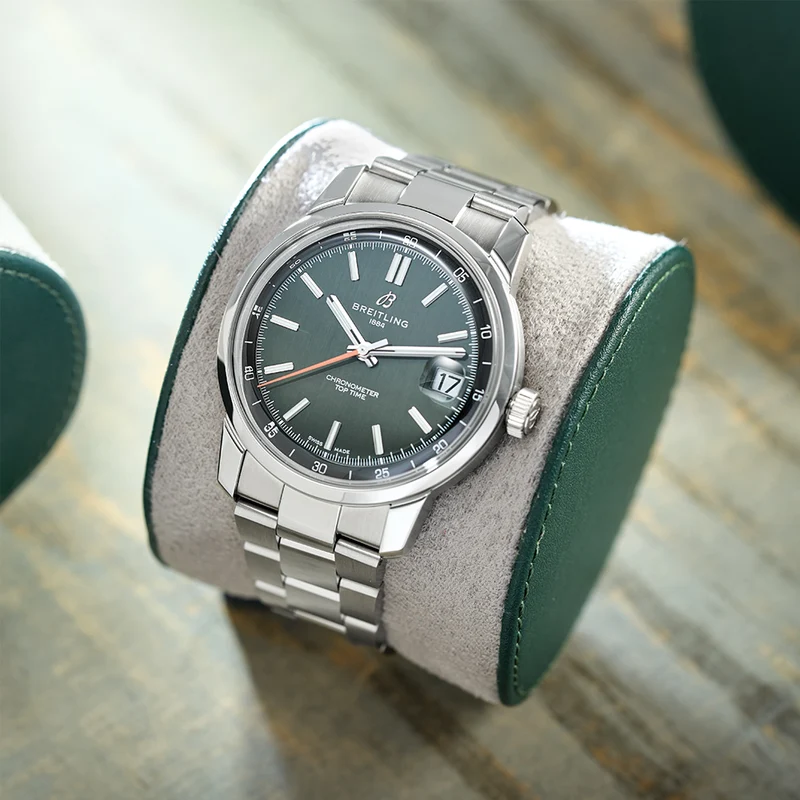 Top Time B31 38mm - Green on Bracelet