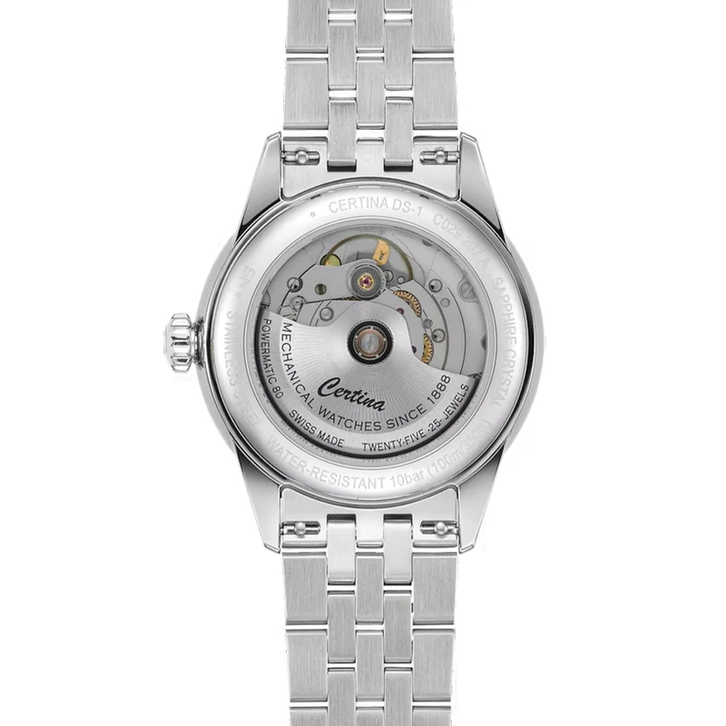 DS-1 Automatic 38mm - Black on Bracelet