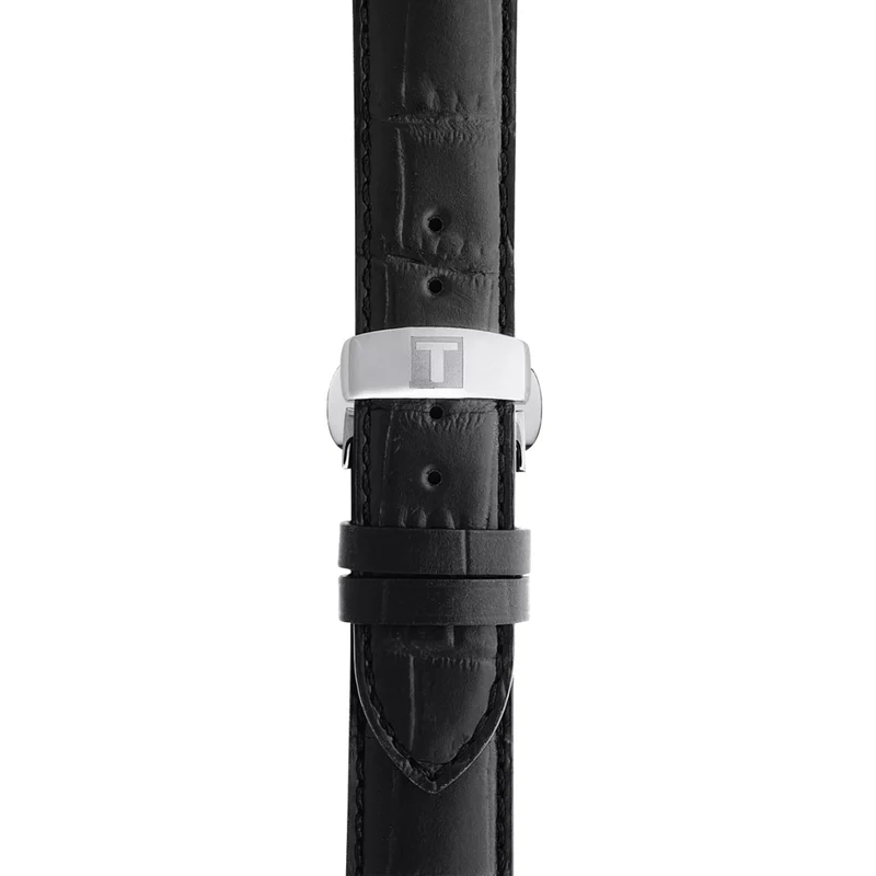 Le Locle Powermatic 80 39.3mm - Silver on Leather Strap
