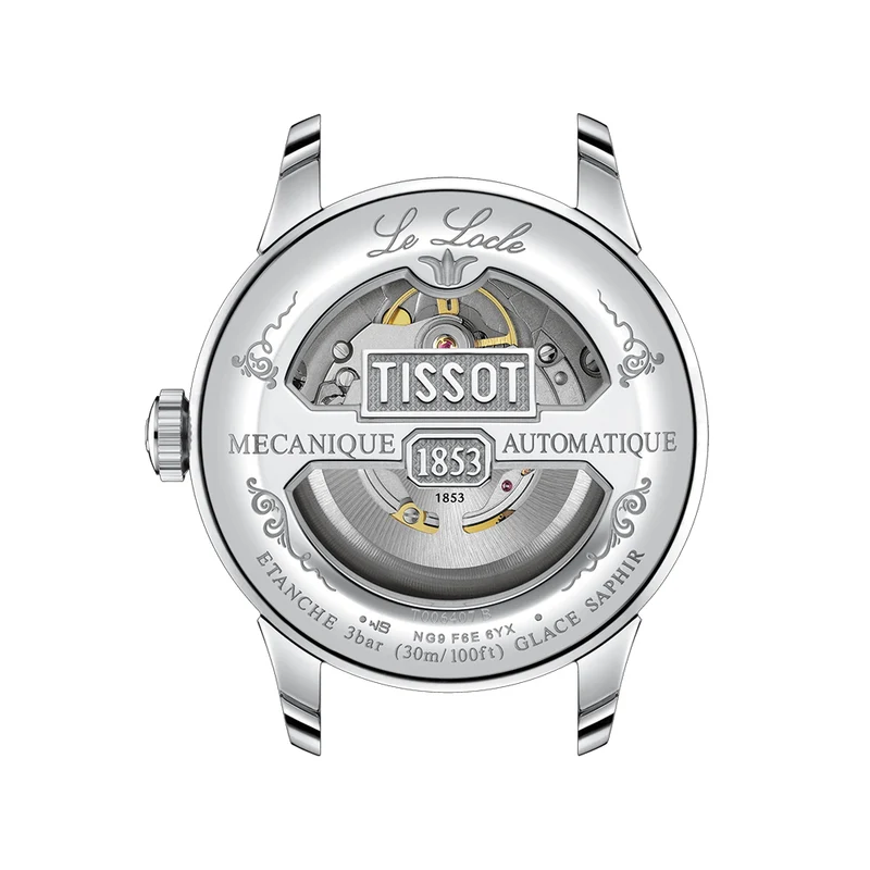 Le Locle Powermatic 80 39.3mm - Black on Leather Strap