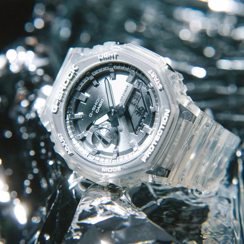 GA2100BM-7A8 45.4mm - Silver