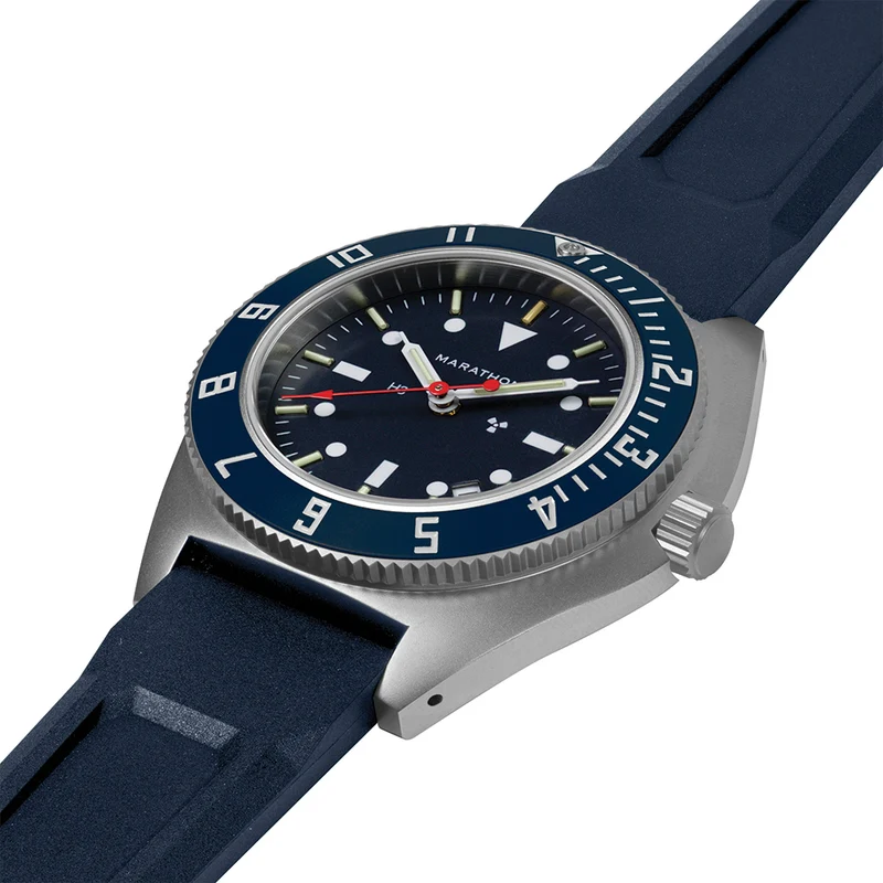 SSNAV-D Quartz Limited Edition "Blue Yonder" 41mm - Blue on Rubber Strap