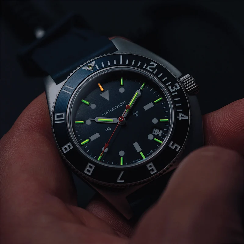 SSNAV-D Quartz Limited Edition "Blue Yonder" 41mm - Blue on Rubber Strap