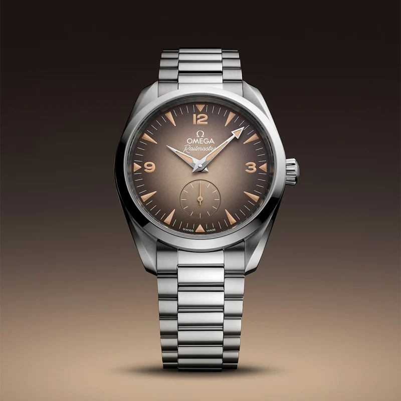 Seamaster Railmaster 38mm - Brown on Bracelet