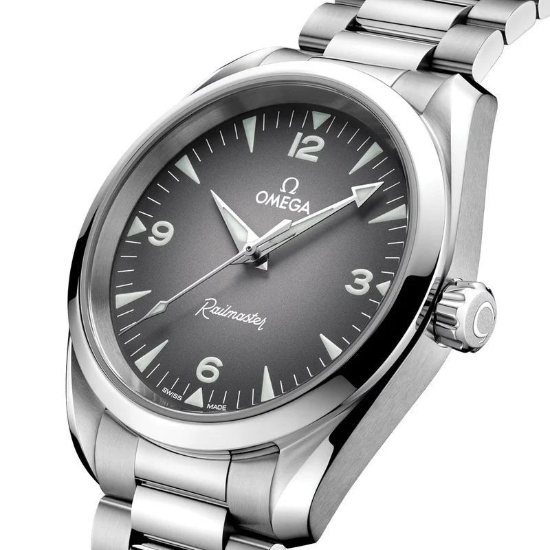 Seamaster Railmaster 38mm - Grey on Bracelet