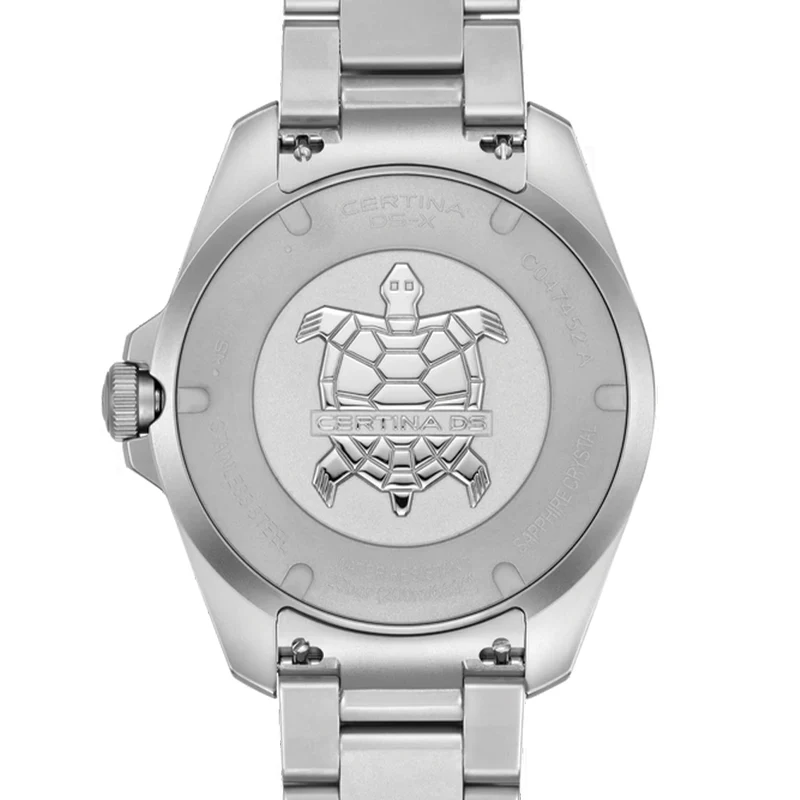 DS-X “New DS Concept Extreme Shock Resistance” GMT Quartz 41mm - Grey w/ Red Bezel on Bracelet