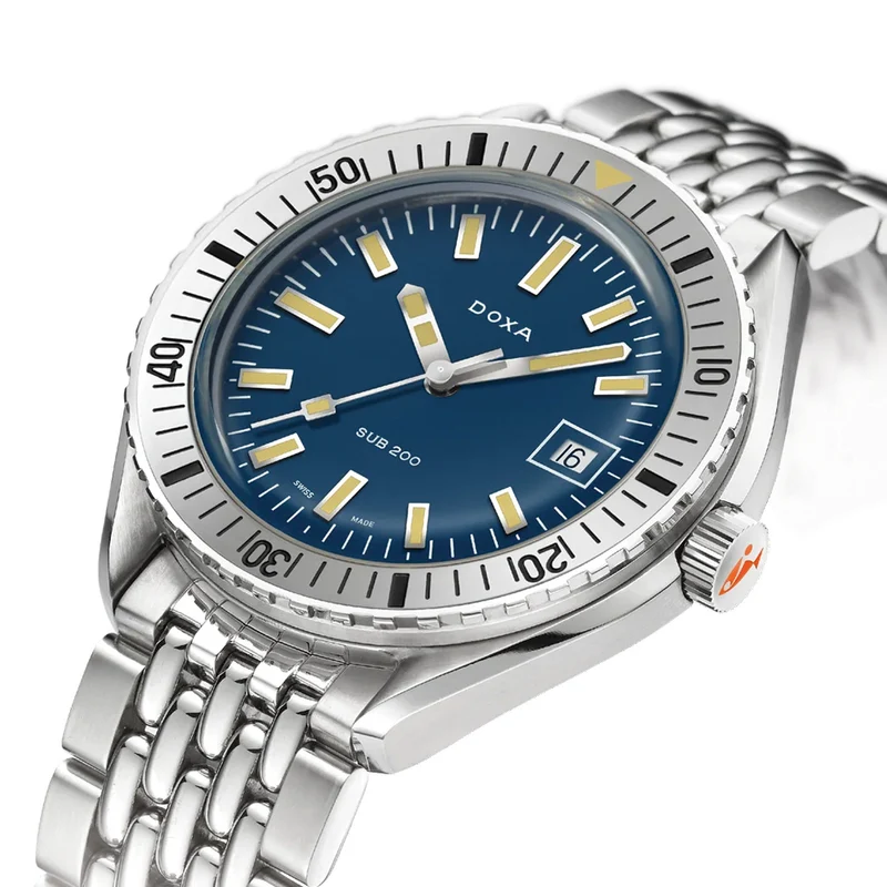 SUB 200 Caribbean 42mm - Blue on Bracelet
