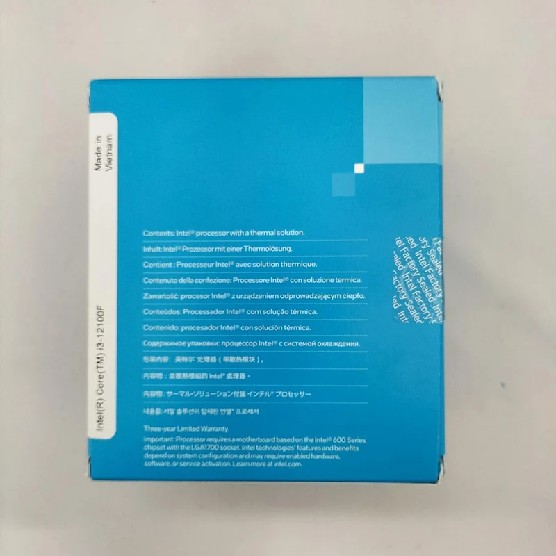 Intel Core i3-12100F CPU