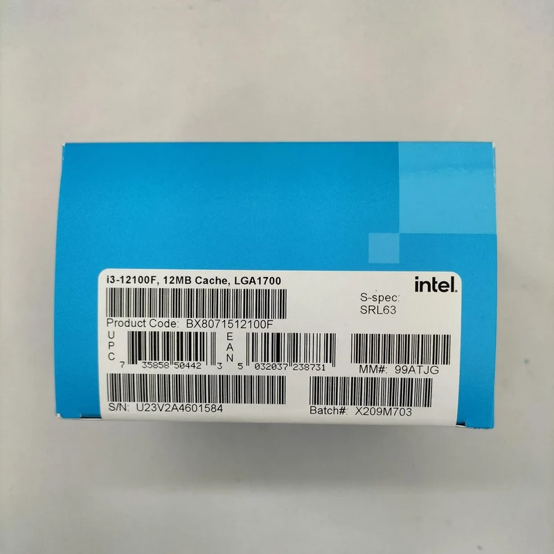 Intel Core i3-12100F CPU
