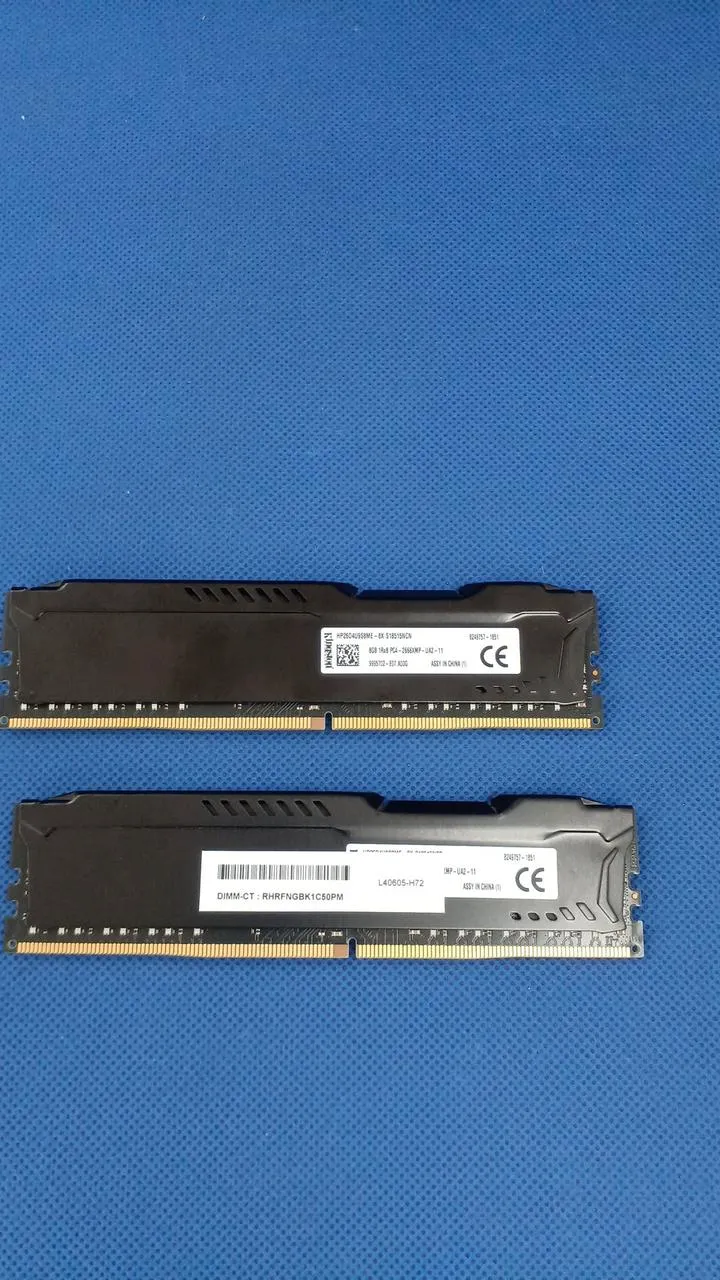 KINGSTON Arbeitsspeicher 8 GB x2 PC4-2666XMP-UA2-11