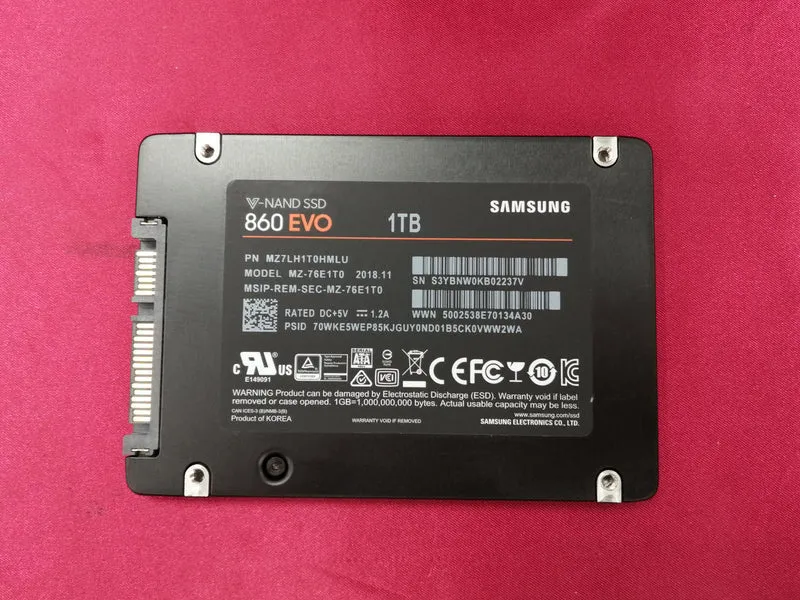 SAMSUNG SSD 860 EVO 1TB