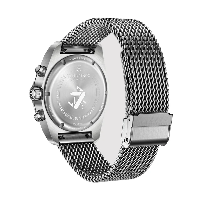 Swiss Army Chrono Quartz 42mm - Blue on Bracelet