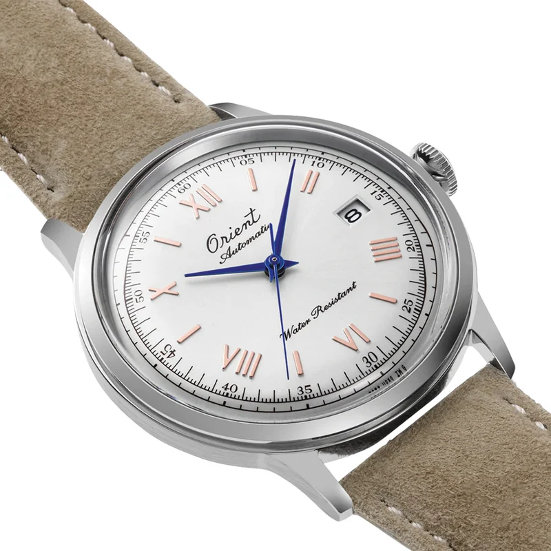 Limited Edition Bambino Version 2 40.5mm - White on Leather Strap w/ Extra Strap