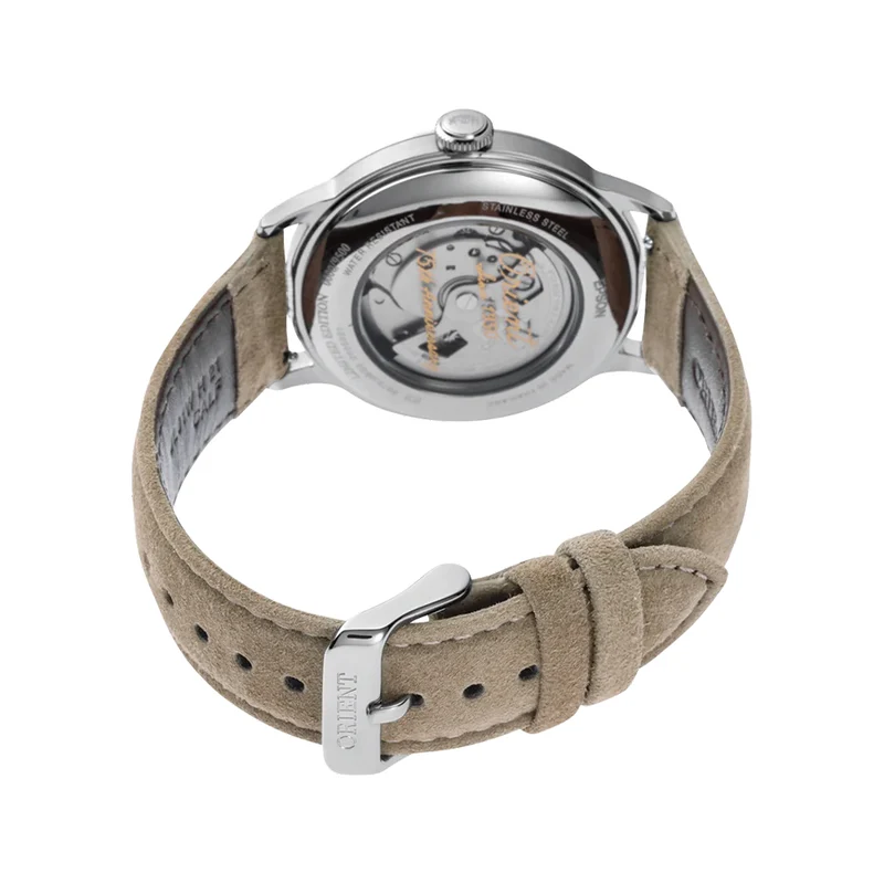 Limited Edition Bambino Version 2 40.5mm - White on Leather Strap w/ Extra Strap