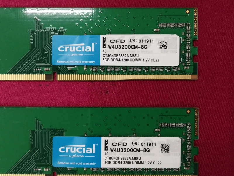 CRUCIAL Memory W4U3200CM-8G