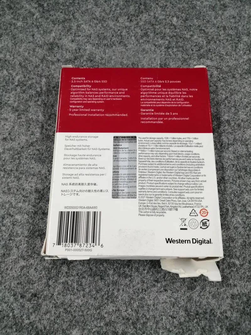WESTERN DIGITAL 2.5-Zoll-SSD WDS500G1R0A