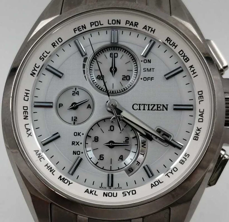 CITIZEN ATTESA ECO-DRIVE Funkgesteuertes Solarfahrzeug H804-T018696