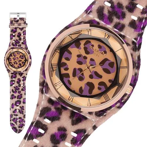 Damen Uhr Fashion Leo Fell Armbanduhr