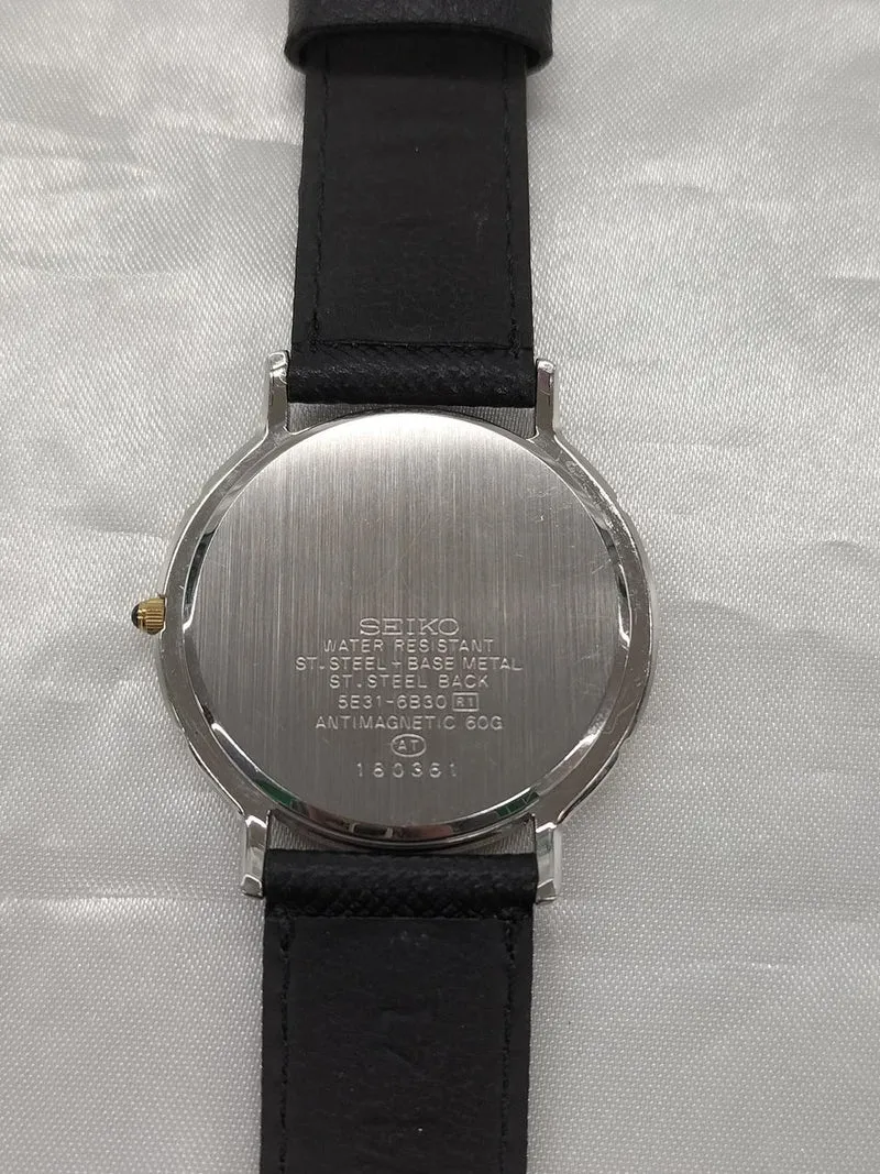 SEIKO Armbanduhr 5E31-6B30