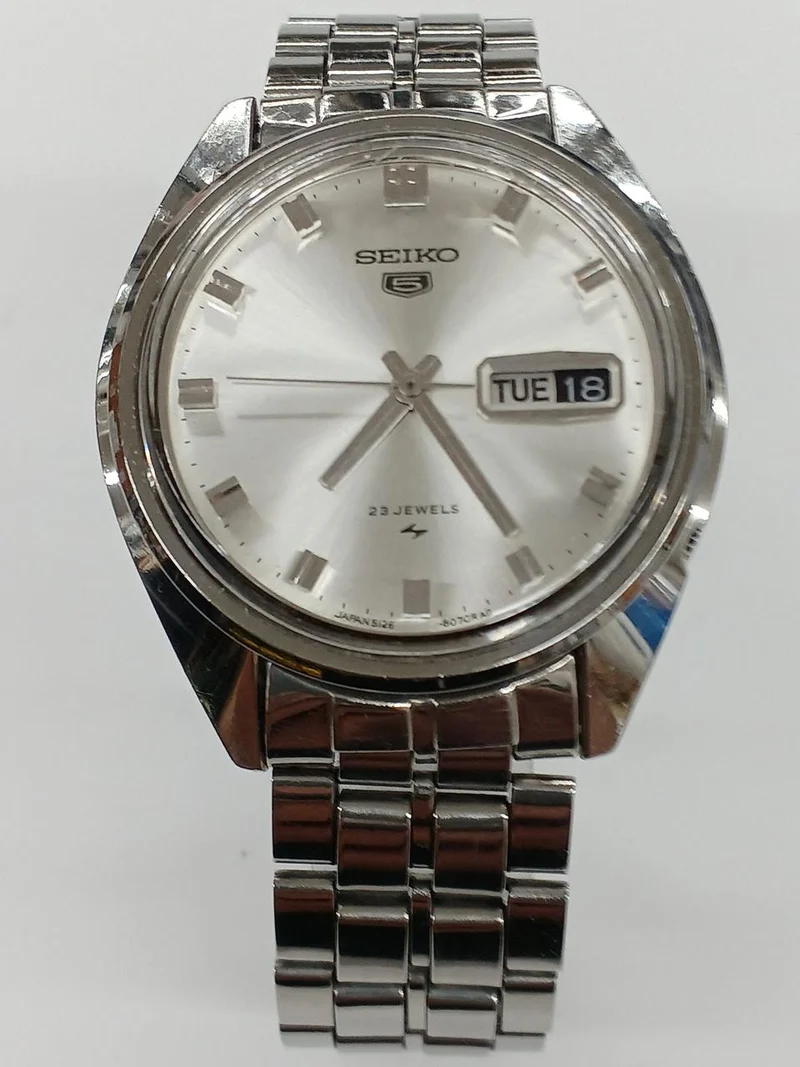 [SCHROTT] Mechanische SEIKO5 Uhr, 23 Steine, Ref. 5126-8060