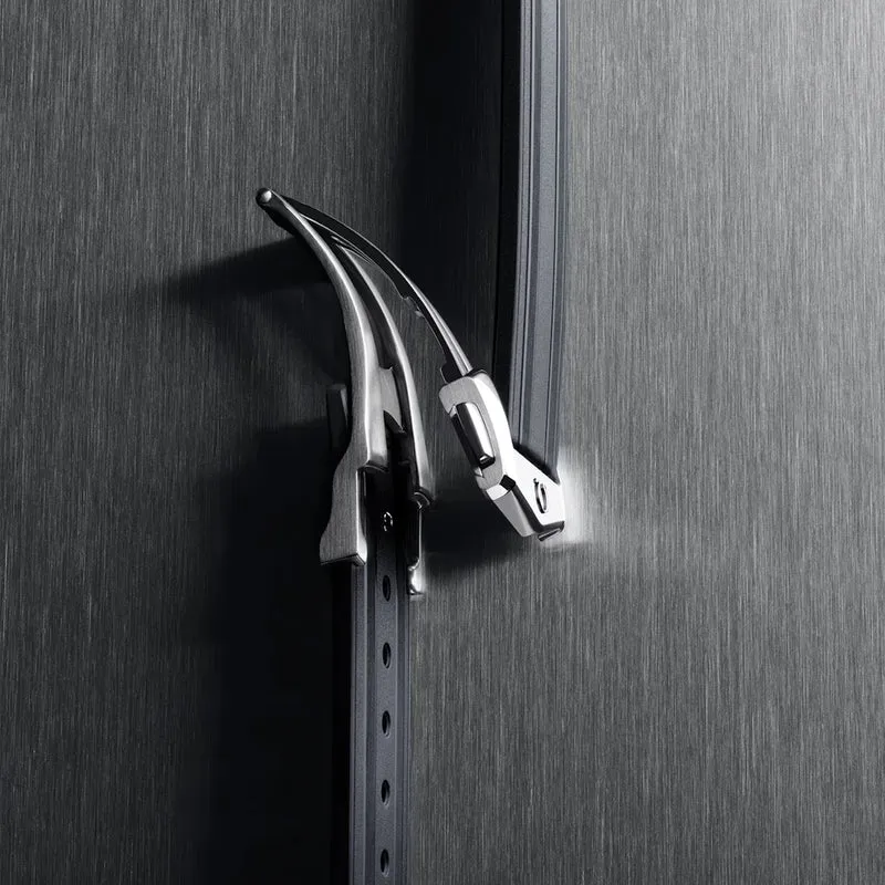 Seamaster Diver 300M Titanium Bezel 42mm - Grey on Rubber Strap