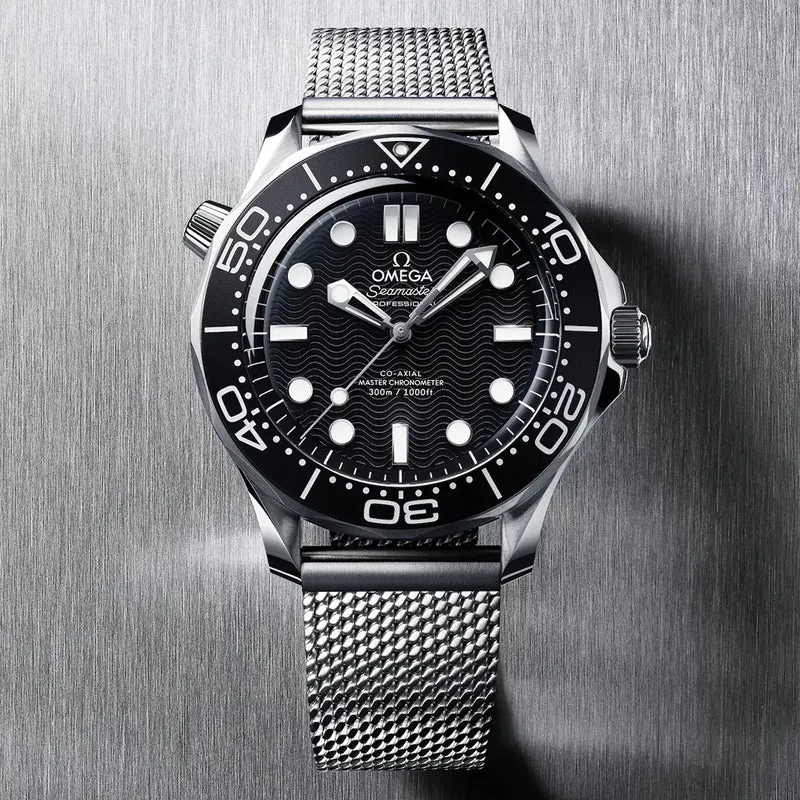 Seamaster Diver 300M Aluminum Bezel 42mm - Black on Bracelet