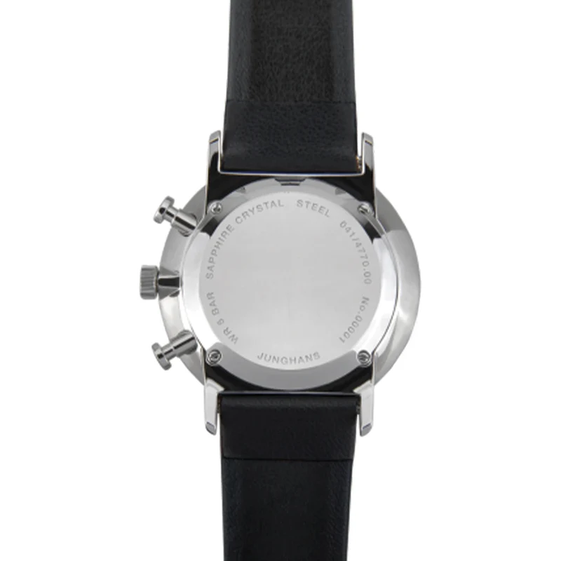FORM C 40mm - White on Leather Strap
