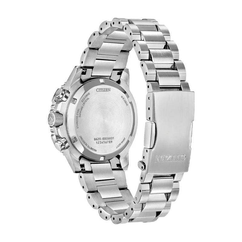 Promaster Navihawk Eco-Drive 40mm - Salmon on Bracelet