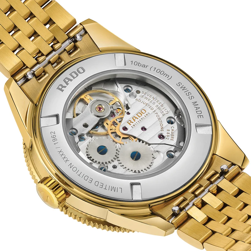 Captain Cook Over-Pole Limited Edition 39mm - Silver on Bracelet and Leather Strap