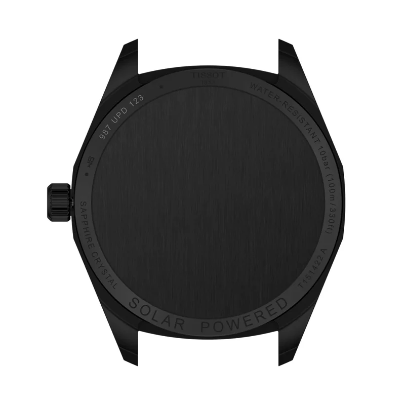 PRC 100 Solar Quartz 39mm - Black on Bracelet